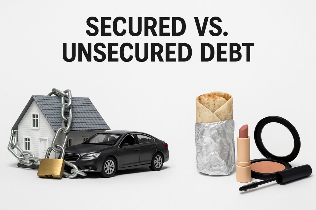 secured vs unsecured debt