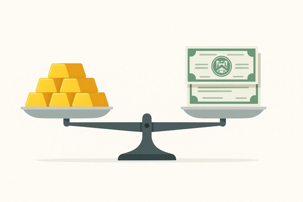 gold and treasuries